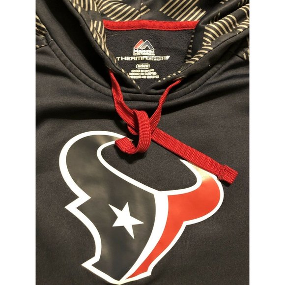 Majestic Houston Texans Blue Hoodie Men’s Medium - Picture 4 of 8